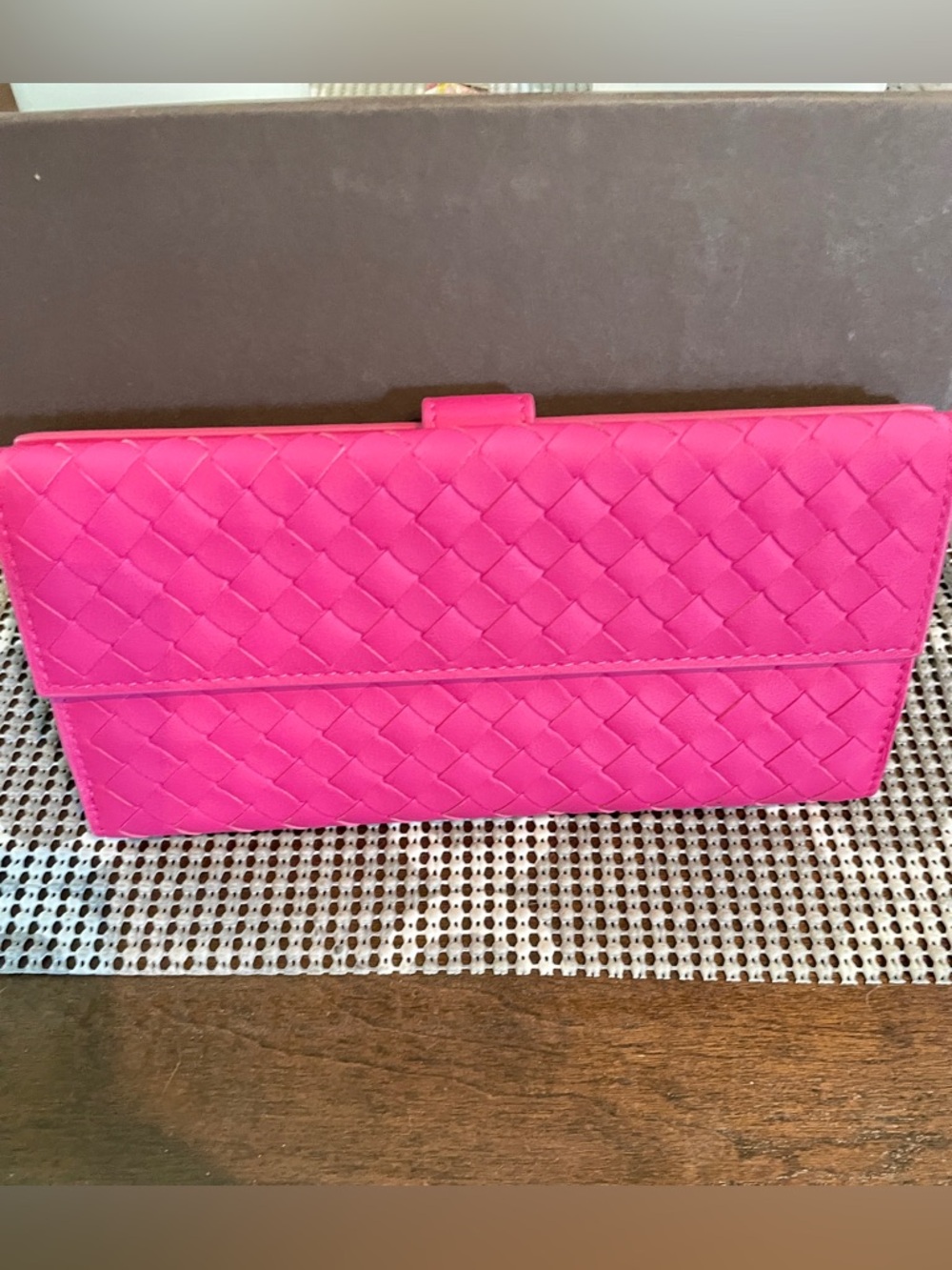 Bottega Veneta Pink Women’s Wallet Wallet with Box EUC - Picture 2 of 10